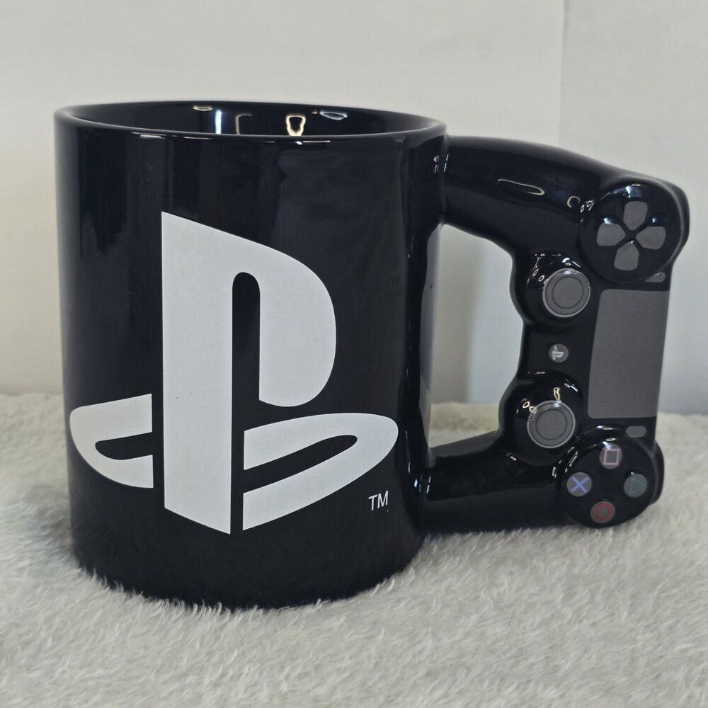 Playstation Controller Coffee Mug Black Tea Cup Paladone
